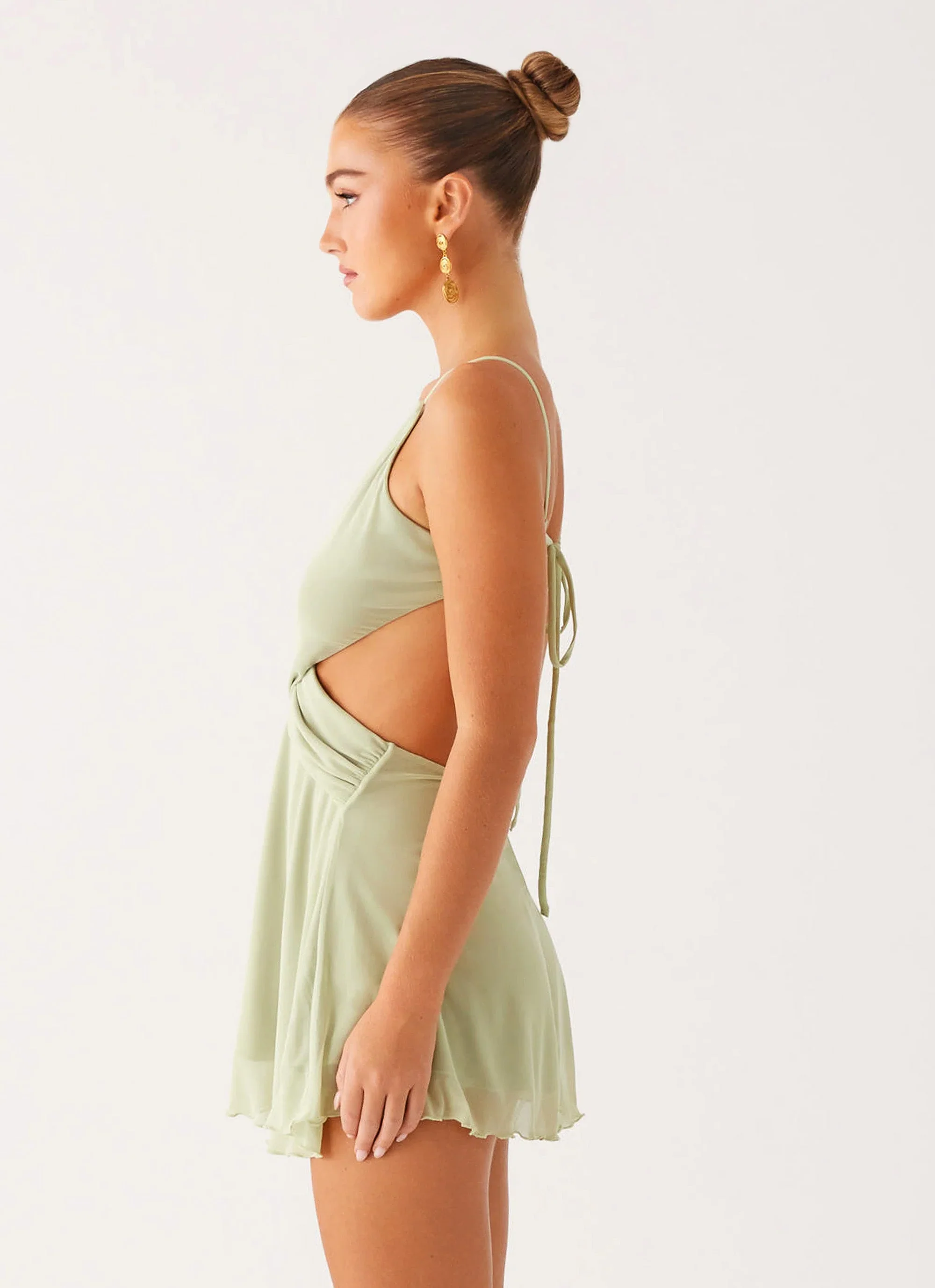 Darmi Mini Dress - Mint
