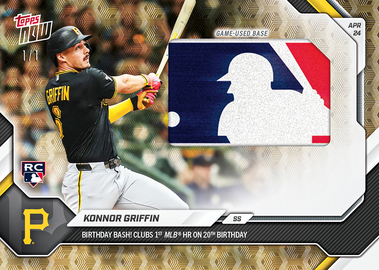 Konnor Griffin - 2026 MLB Topps NOW® - Card 115 - PR: 12869