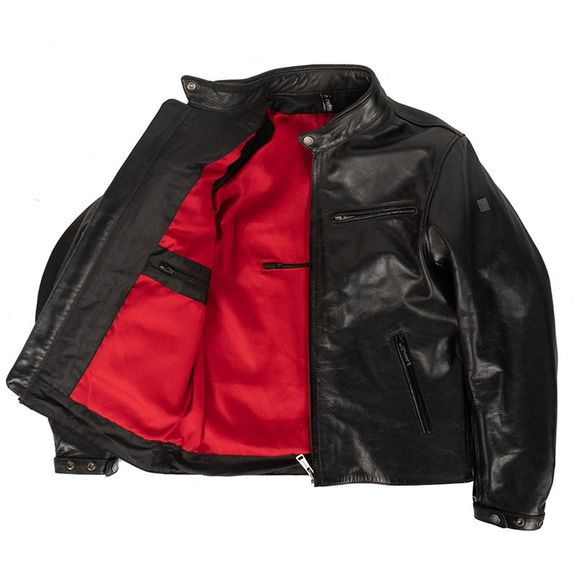 Blouson Moto Helstons HEROES - SERIE LIMITEE - NoirRef : HS1015