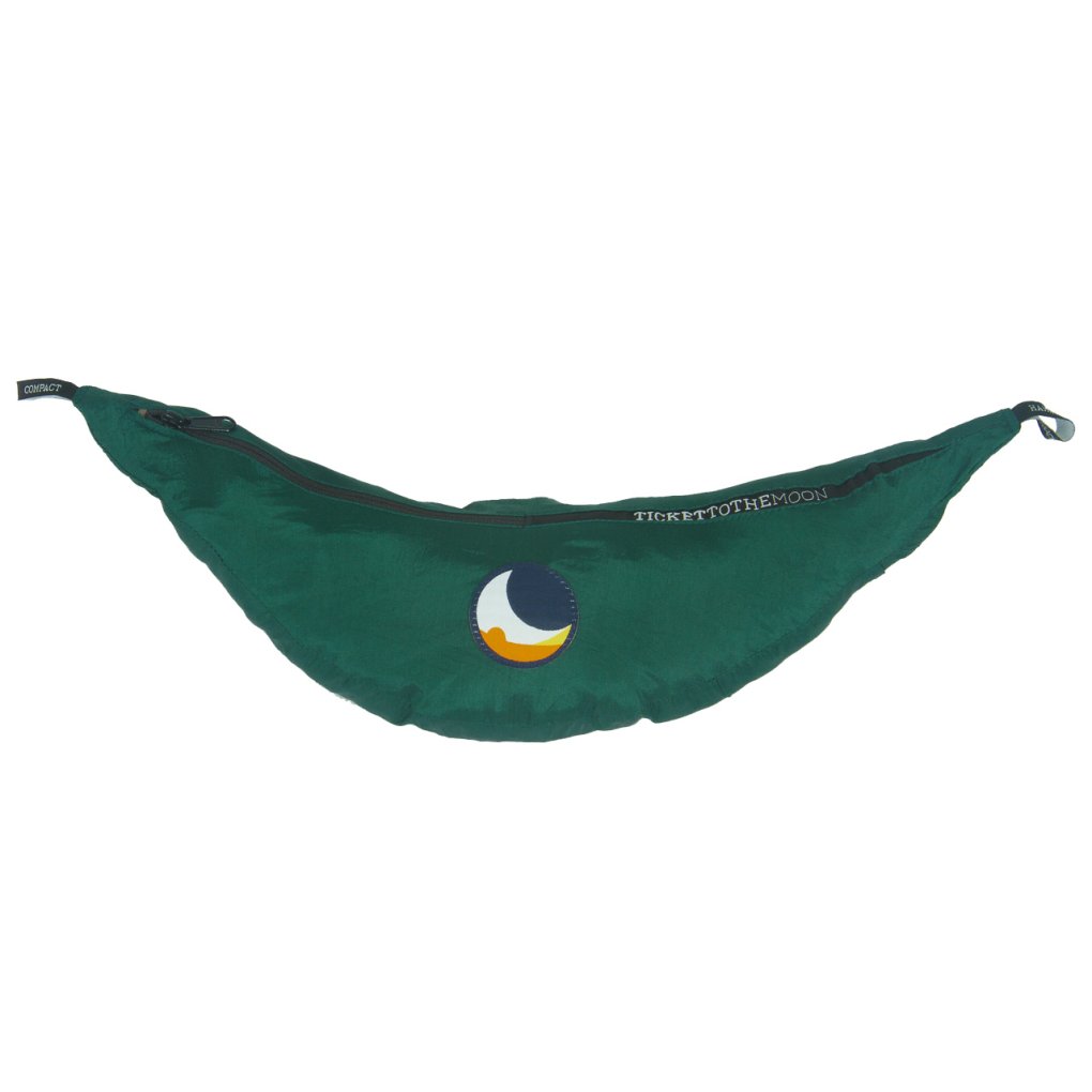 Ticket To The Moon Travel Compact Hammock - Forest Green