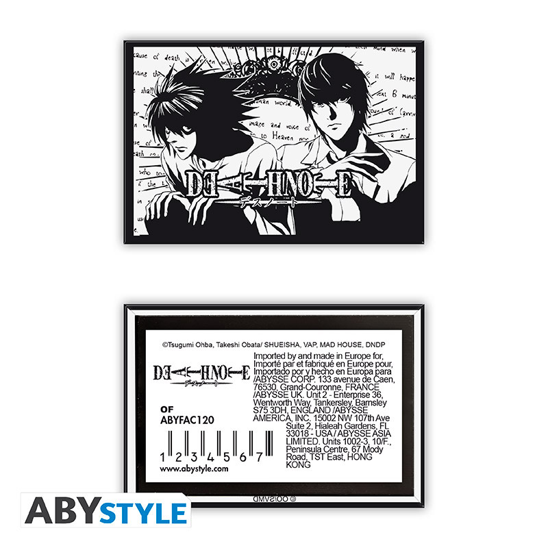 DEATH NOTE Standard Magnet L & Light