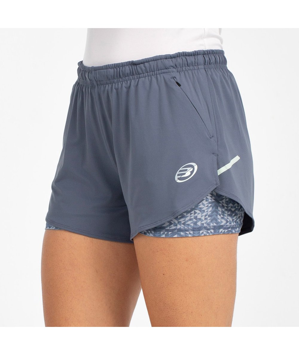 SHORTS BULLPADEL OZONO WASHED BLUE