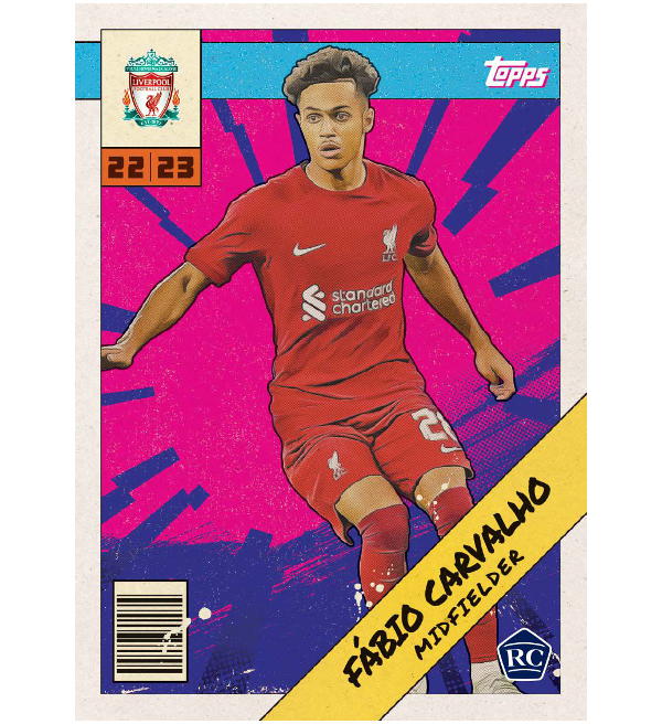 Topps FC Liverpool Official Fan Set 2022/23 - Box With 25 Cards