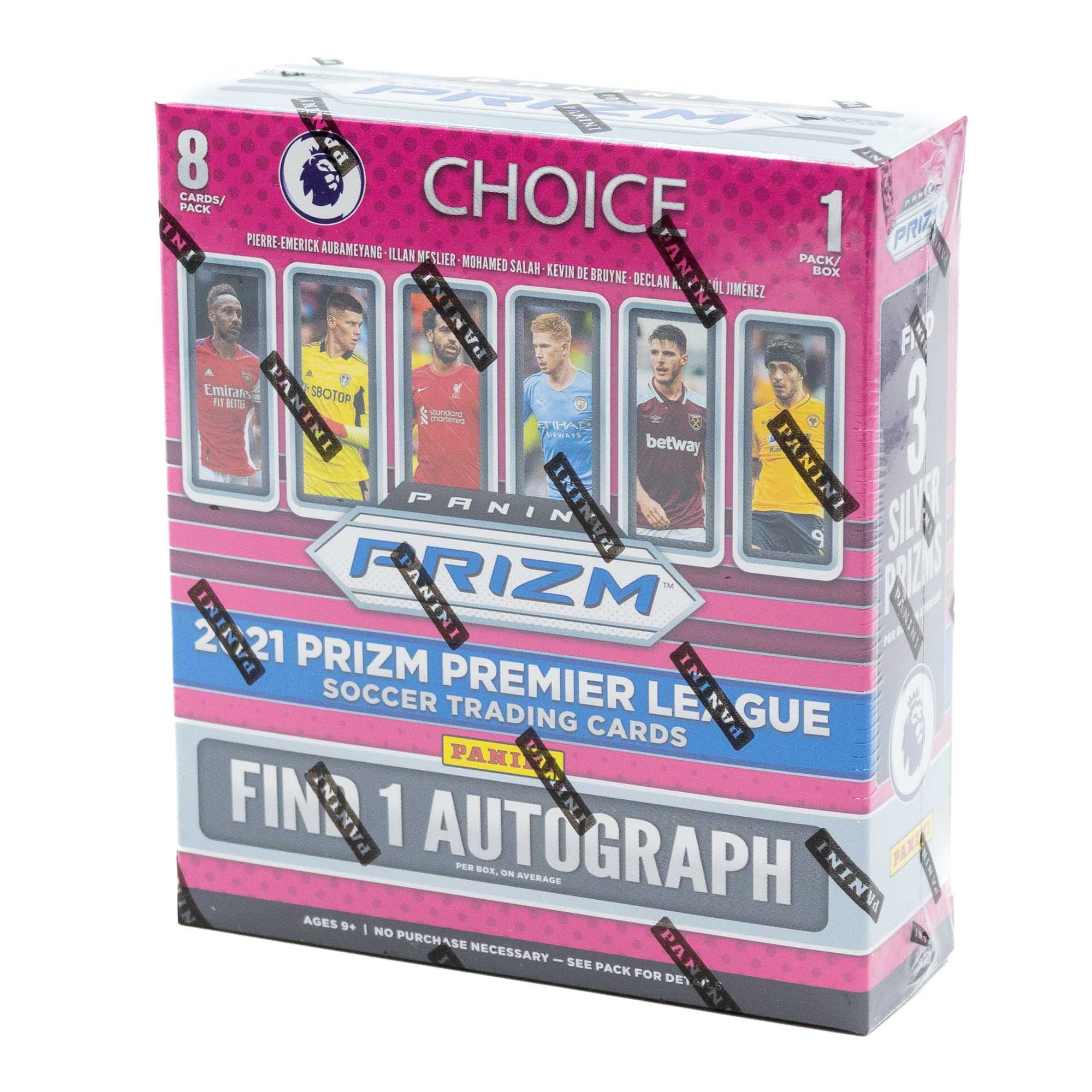 2021/22 Panini Prizm Premier League EPL Soccer Choice Hobby Box