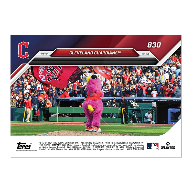 Cleveland Guardians - 2024 MLB Topps NOW® Card 830
