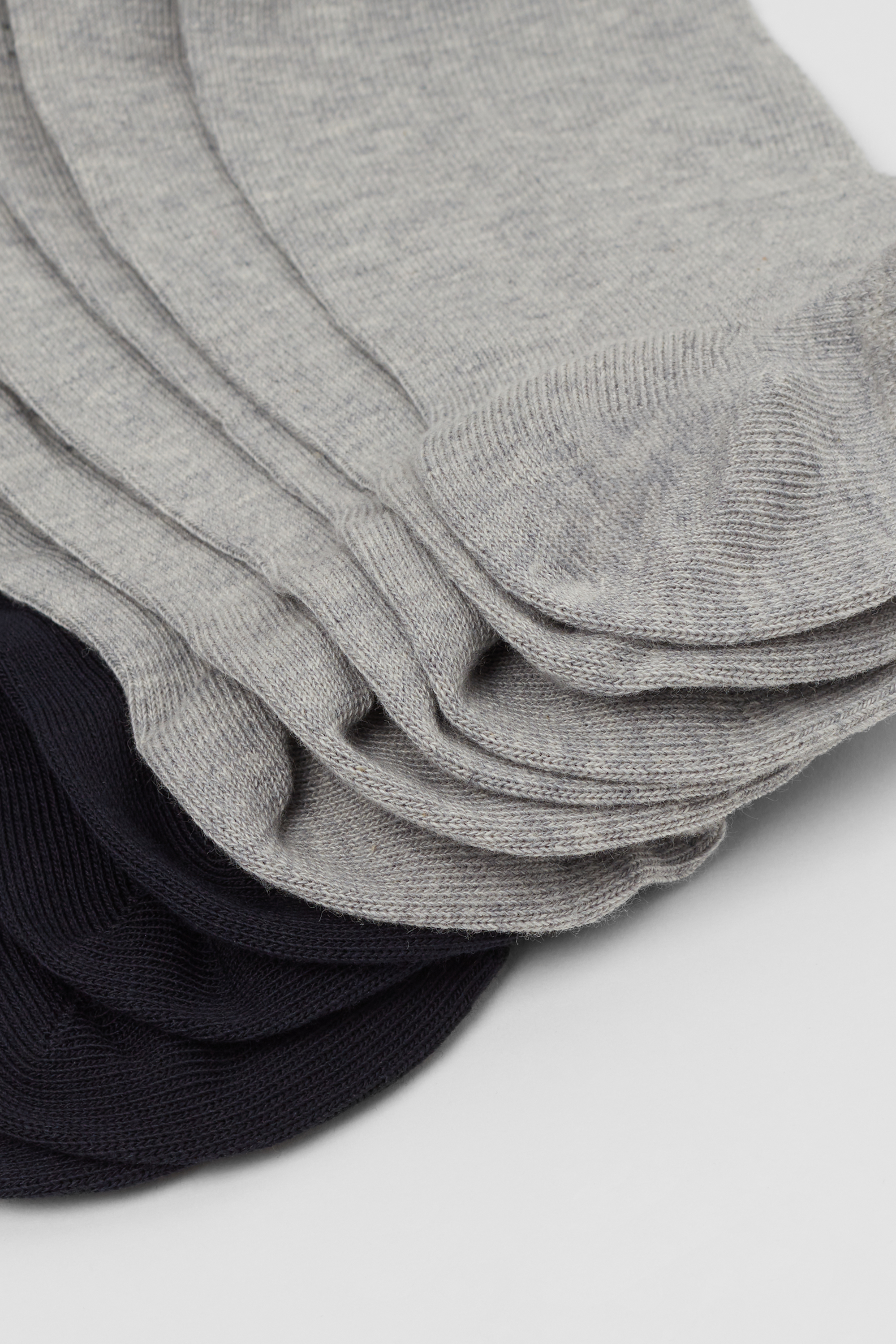 5 Pairs of Unisex Plain Colour Cotton Trainer Socks