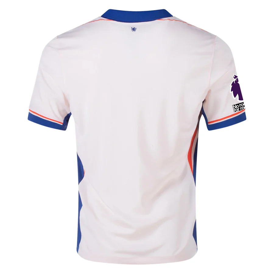 Chelsea Away Jersey w/ EPL + No Room For Racism Patches 24/25 (Guava Ice/Rush Blue)
