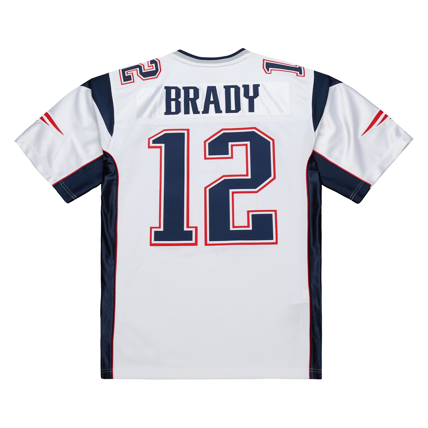 Tom Brady #12 New England Patriots 2000 Authentic Throwback NFL Jersey White