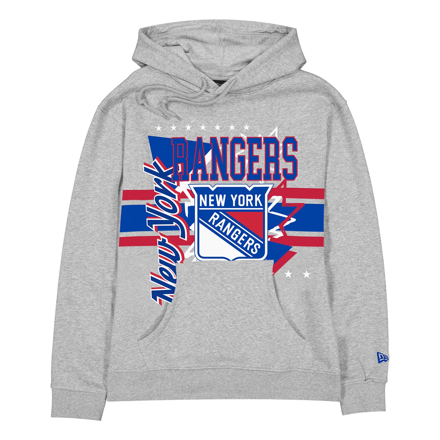 New York Rangers Sport Classics Oversized NHL Hoodie Gray