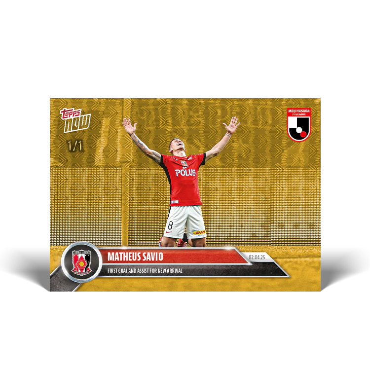 Matheus Savio - 2025 J.League® Topps NOW® - Card 6