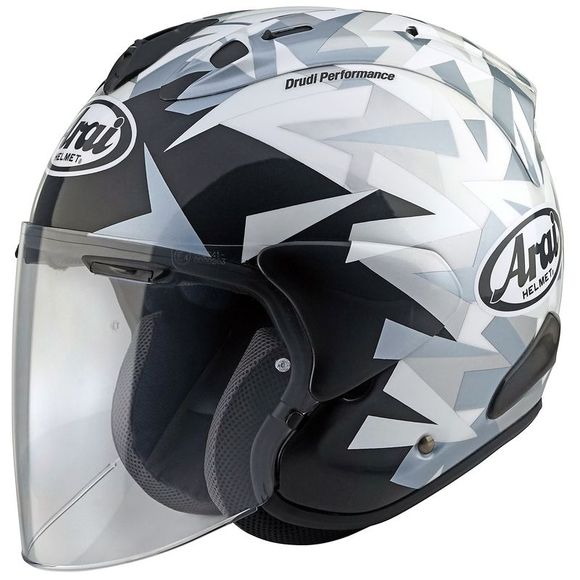 Casque jet Arai SZ-R VAS EVO - MIMESIS - BlancRef : AI0586-C758