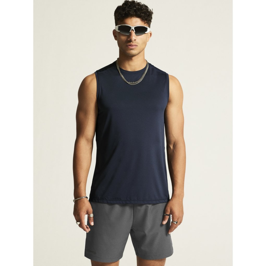 CRAFT ADV Essence Sleeveless Tee 2 Men - Blaze