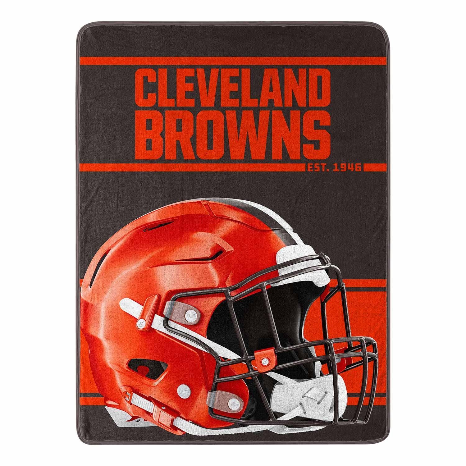 Cleveland Browns Run Northwest Super Plush NFL Throw