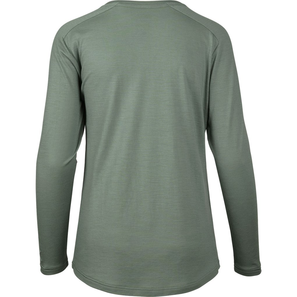 iXS Flow Merino MTB Longsleeve Jersey Women - sage