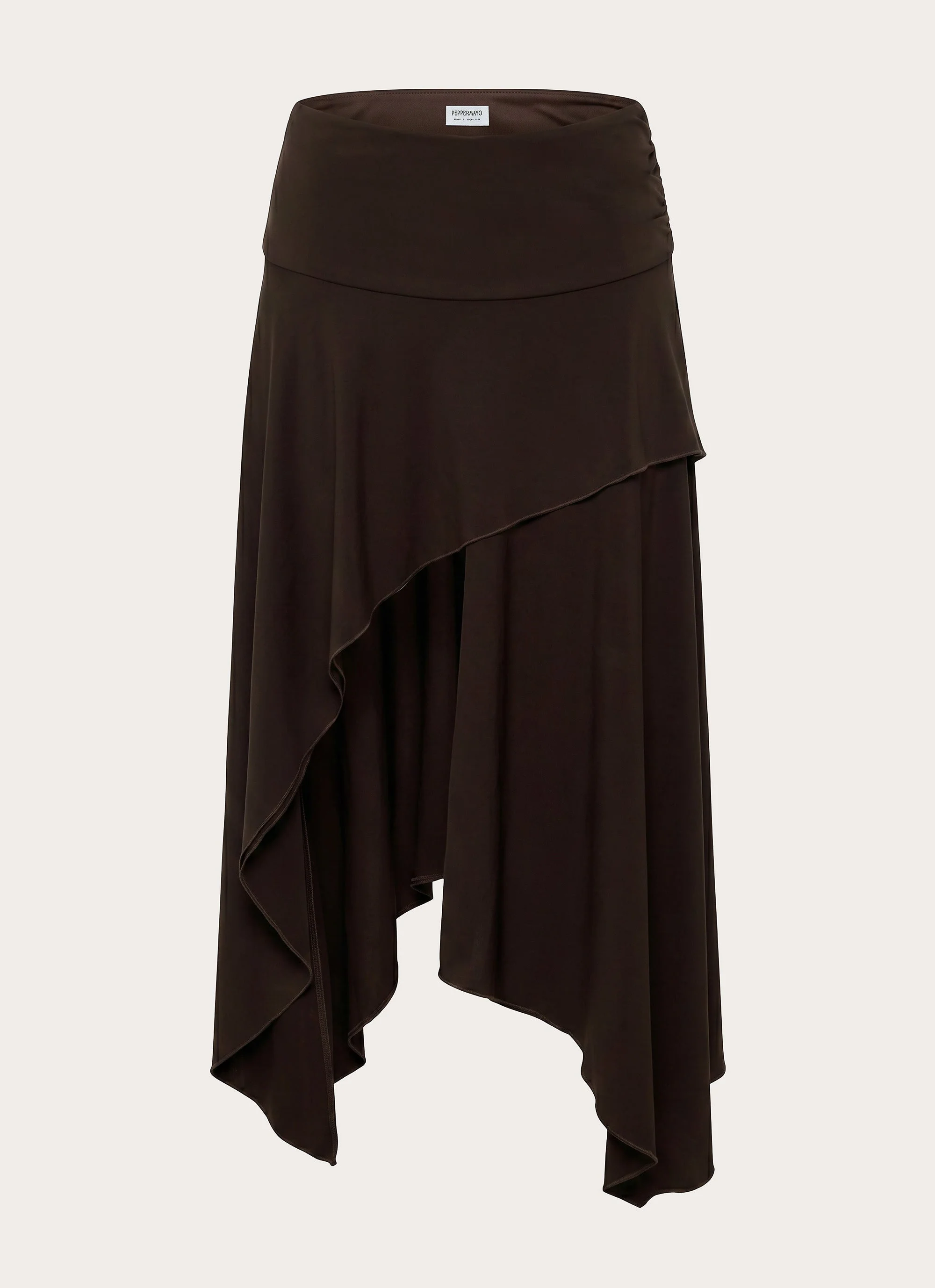 Lycia Midi Skirt - Chocolate