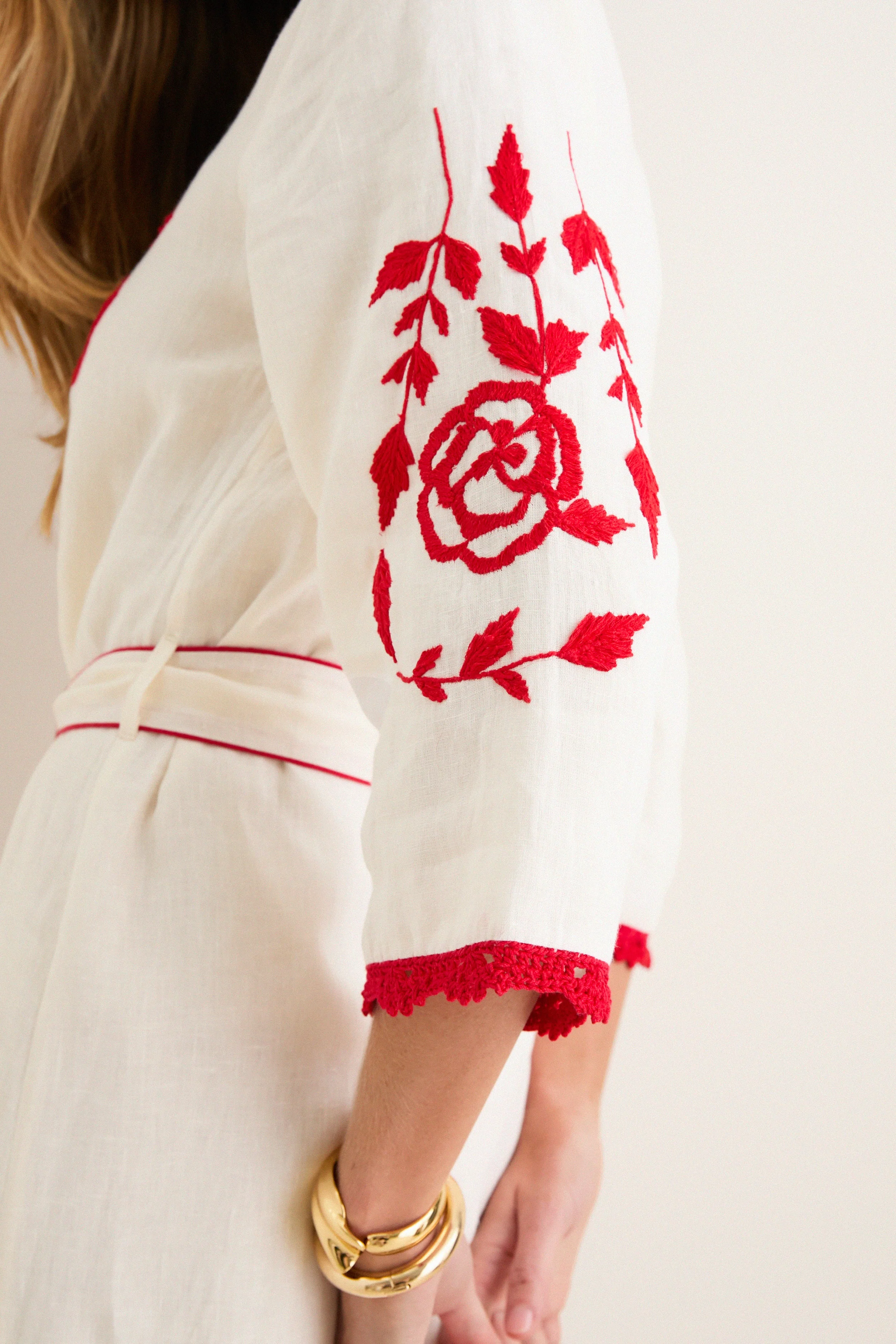 Gardenia Caliope Midi Dress