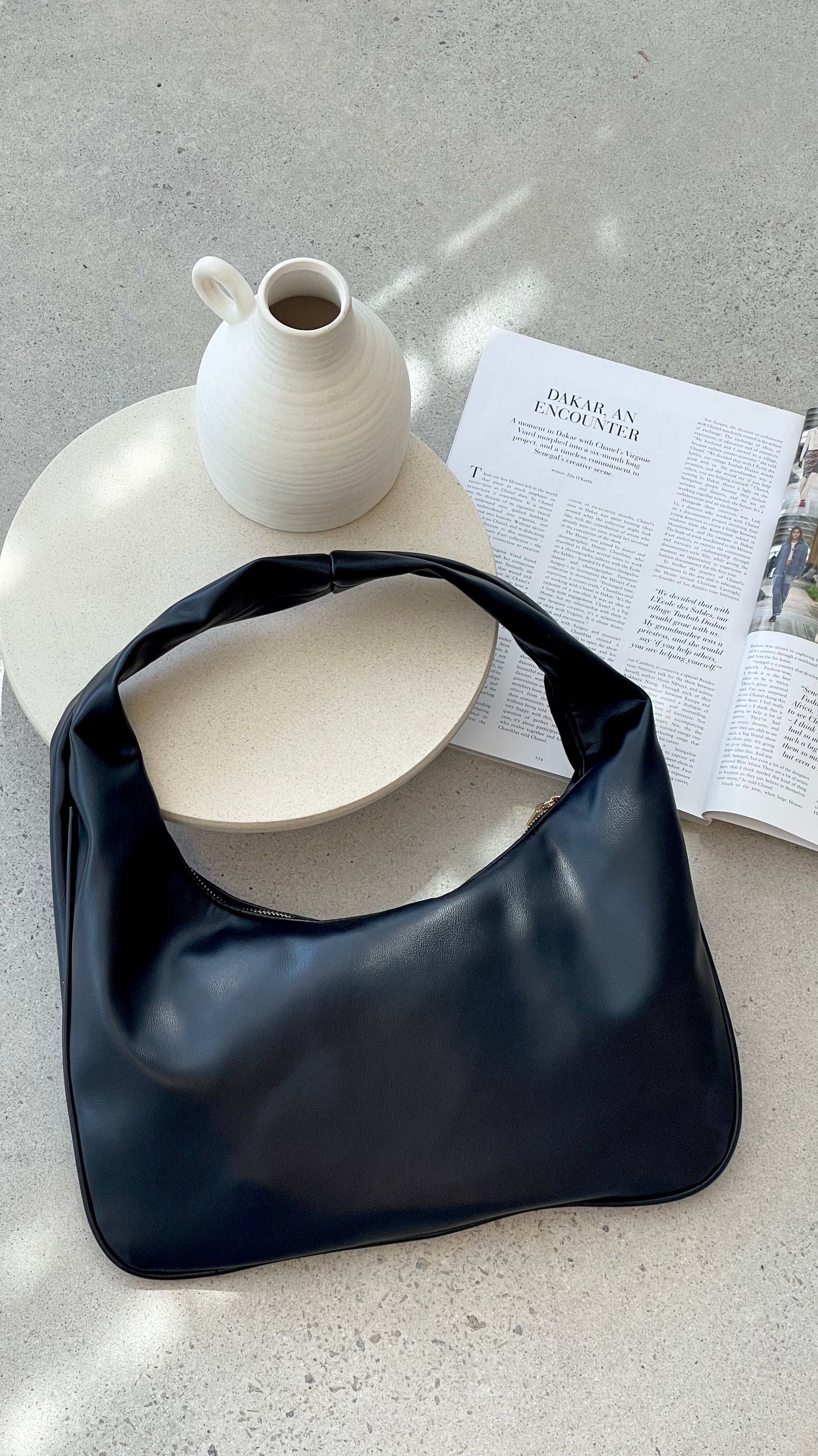 Cromwell Hobo Bag - Black