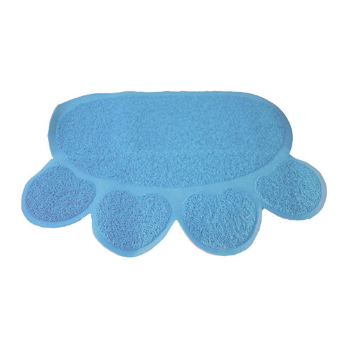 Boon Litter Tray Mat Paw - 60 x 45cm - Light Grey