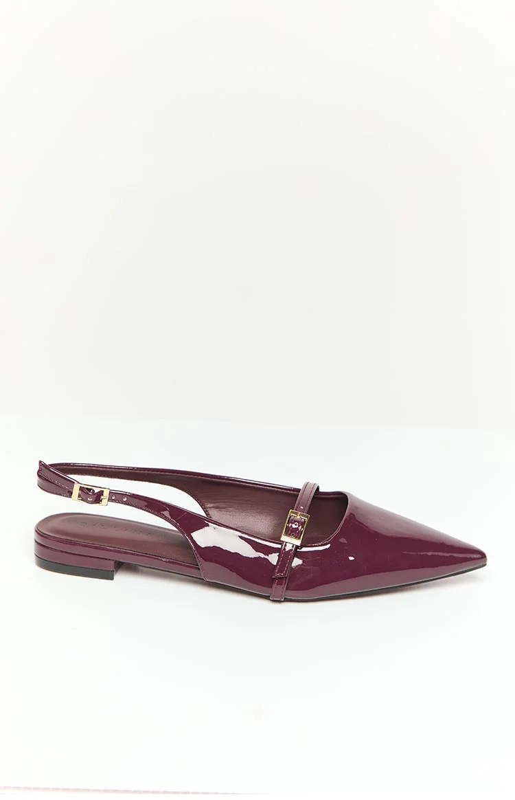 Billini Ilie Mulberry Patent Mules