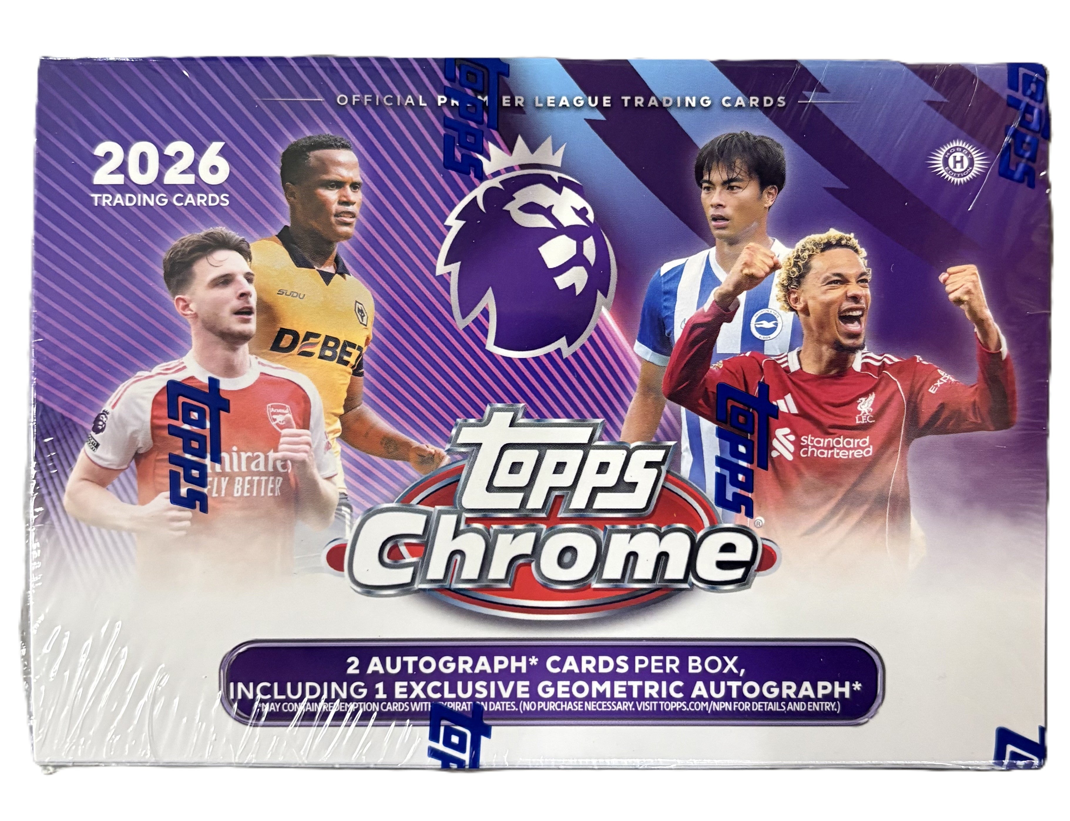 2026 Topps Chrome Premier League EPL Soccer Breakers Delight