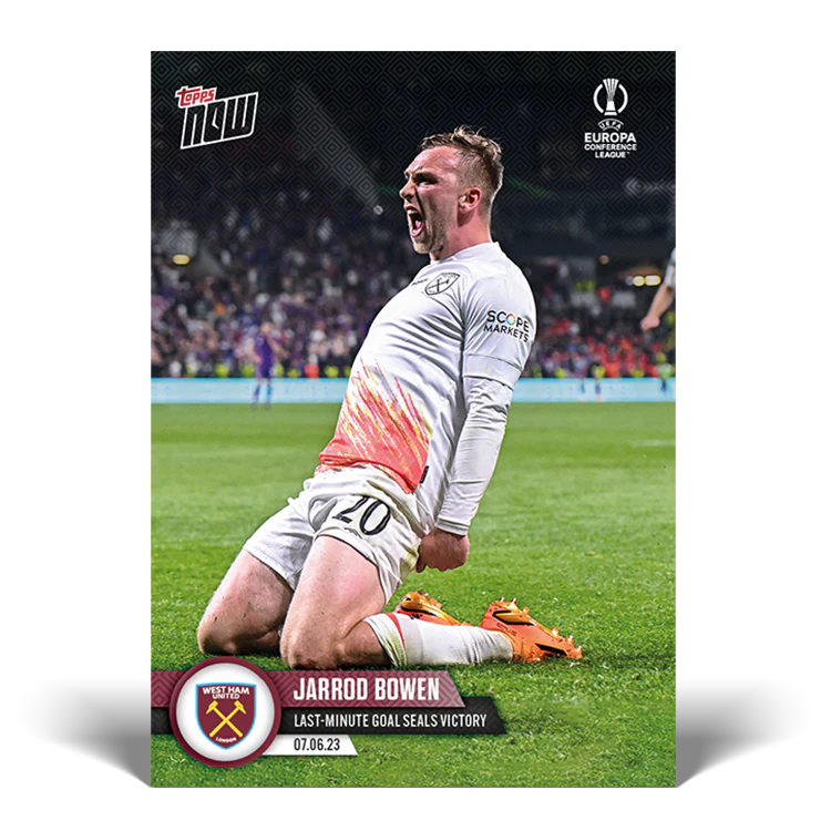 Topps UK - Last-minute goal seals victory - ECL TOPPS NOW® Card #59