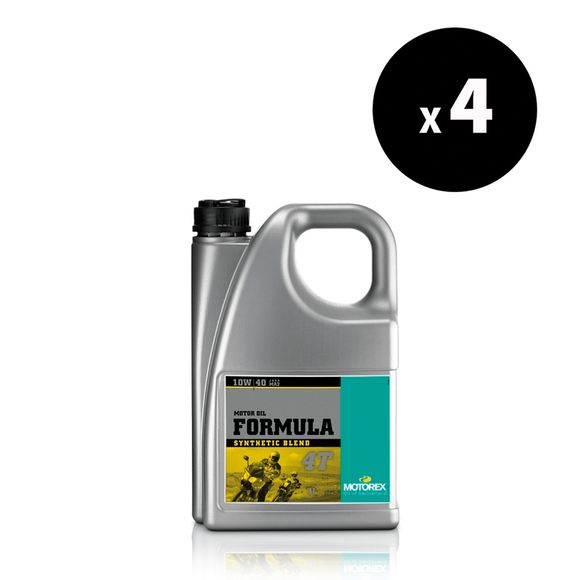 Huile moteur Motorex Formula - 10W40 4L x4 UniverselRef : MX00161A / 3042881