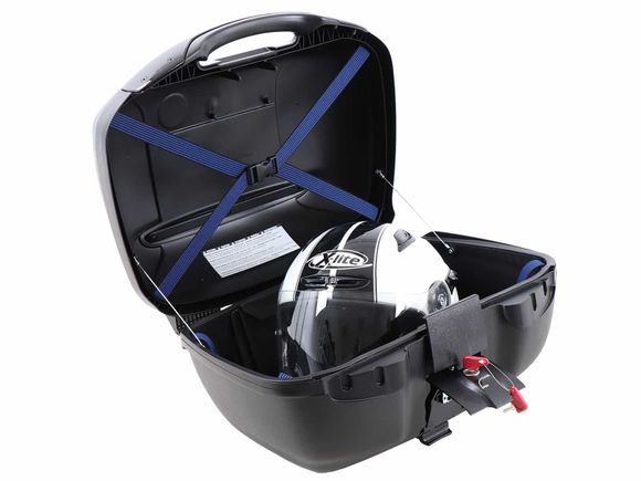 Top case Hepco & Becker Journey 42 - capot noir - noir UniverselRef : HBE01374A / 610285 00 11