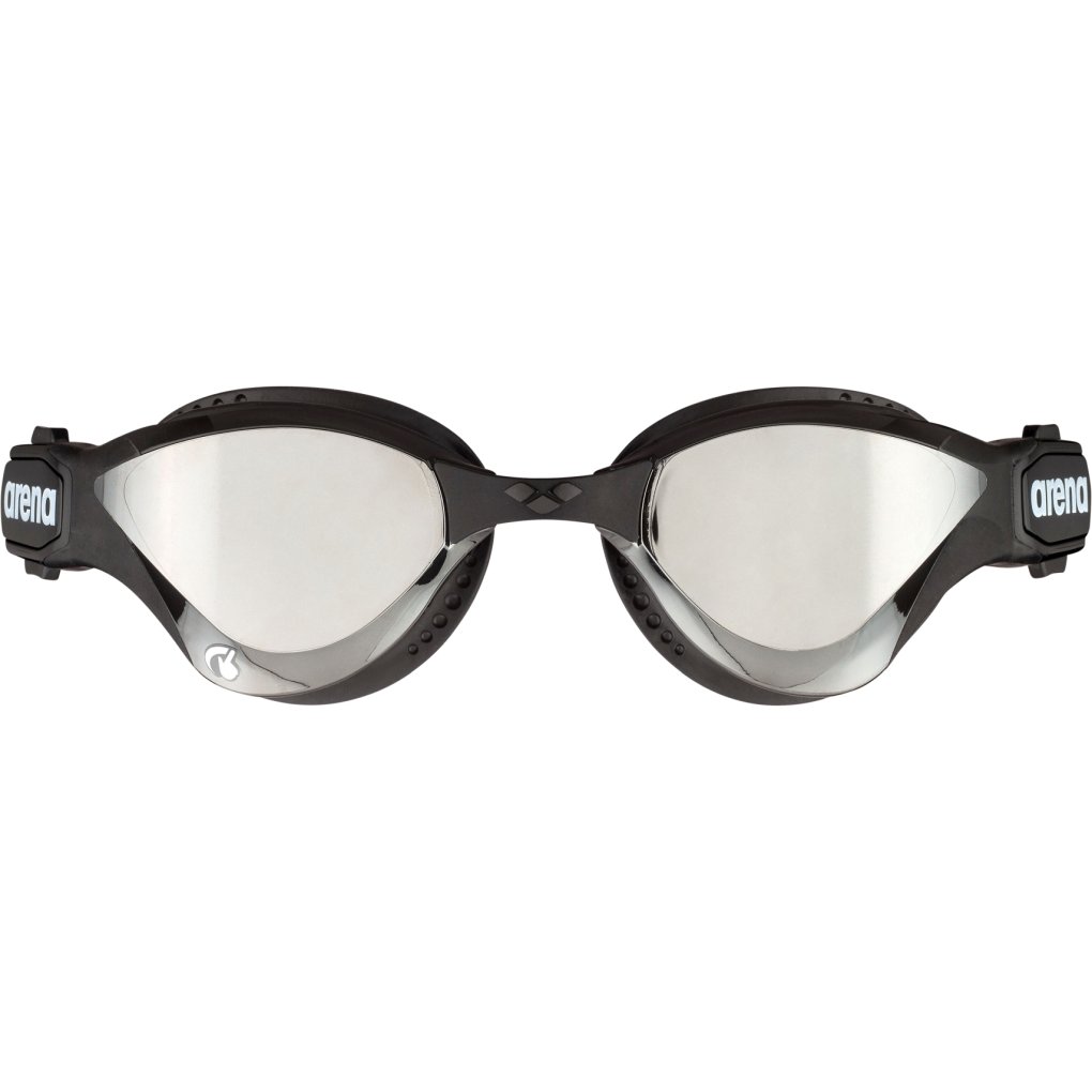 arena Cobra Tri Swipe Mirror Swimming Goggles - Silver/Black