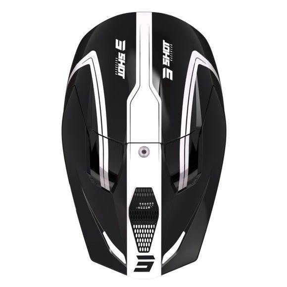 Casque cross Shot FURIOUS - REFLEX 2023 - NoirRef : SO2414