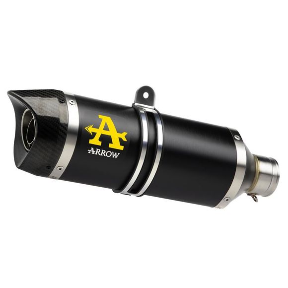 Silencieux Arrow Thunder Alu dark embout carbone - NoirRef : AW0381 / 71930AKN