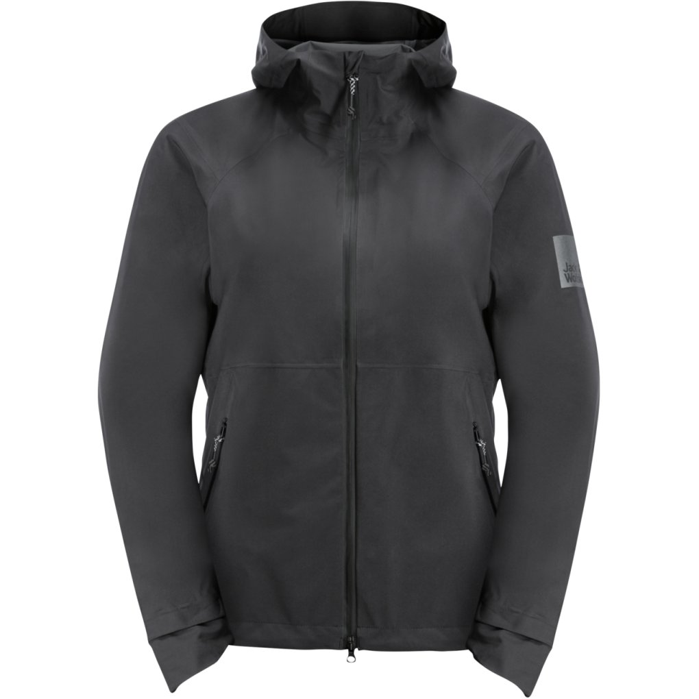 Jack Wolfskin Bike Commute Mono Jacket Women - phantom