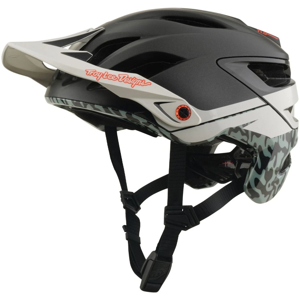 Troy Lee Designs A3 MIPS Helmet - Halo Charcoal/Pumice