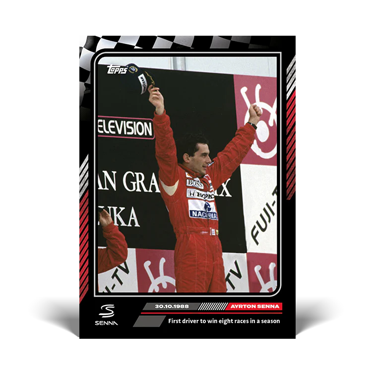 Topps UK - The Story of Senna - Card #24