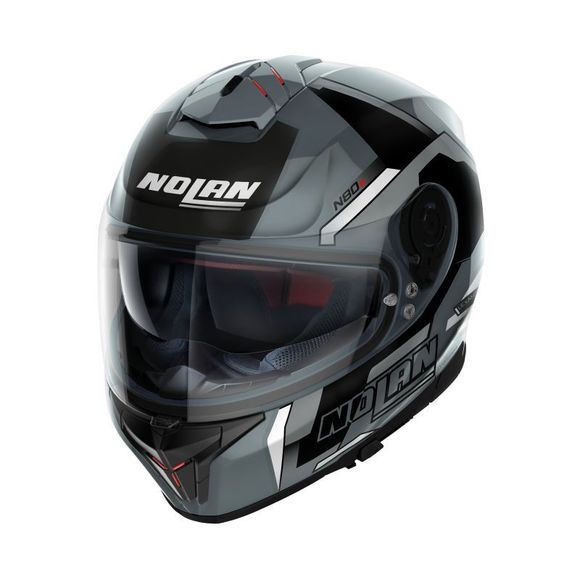Casque intégral Nolan N80-8 - WANTED N-COM - Noir / GrisRef : NL1532-C87775
