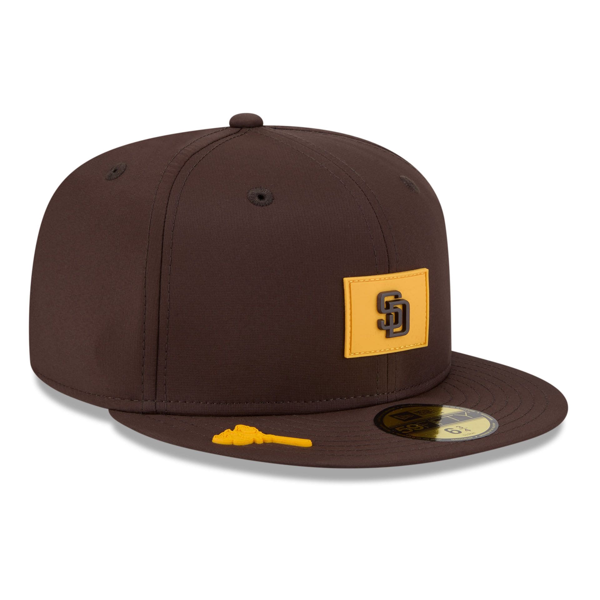 San Diego Padres 2026 MLB Clubhouse 59FIFTY Fitted Cap Brown
