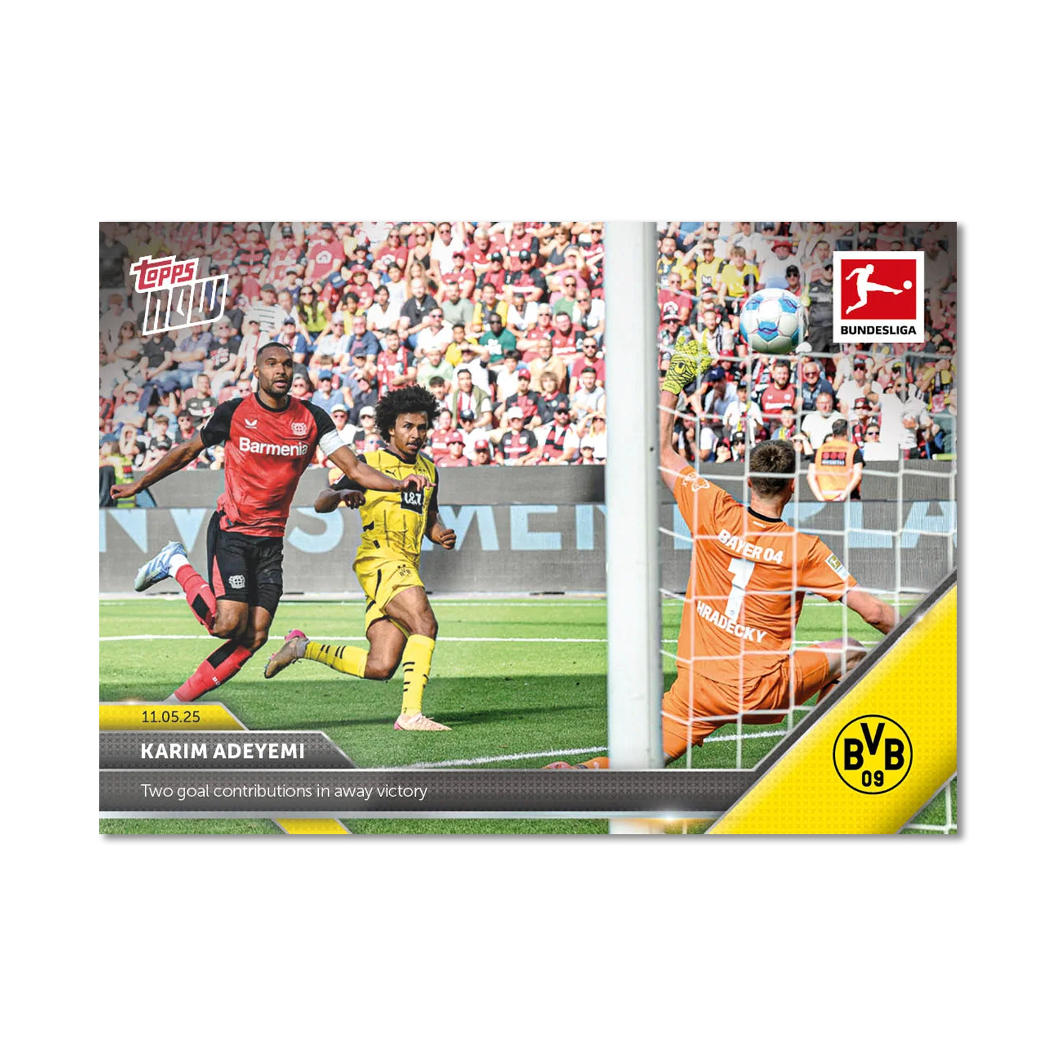 Karim Adeyemi - 2024-25 Bundesliga Topps NOW® - Card 185