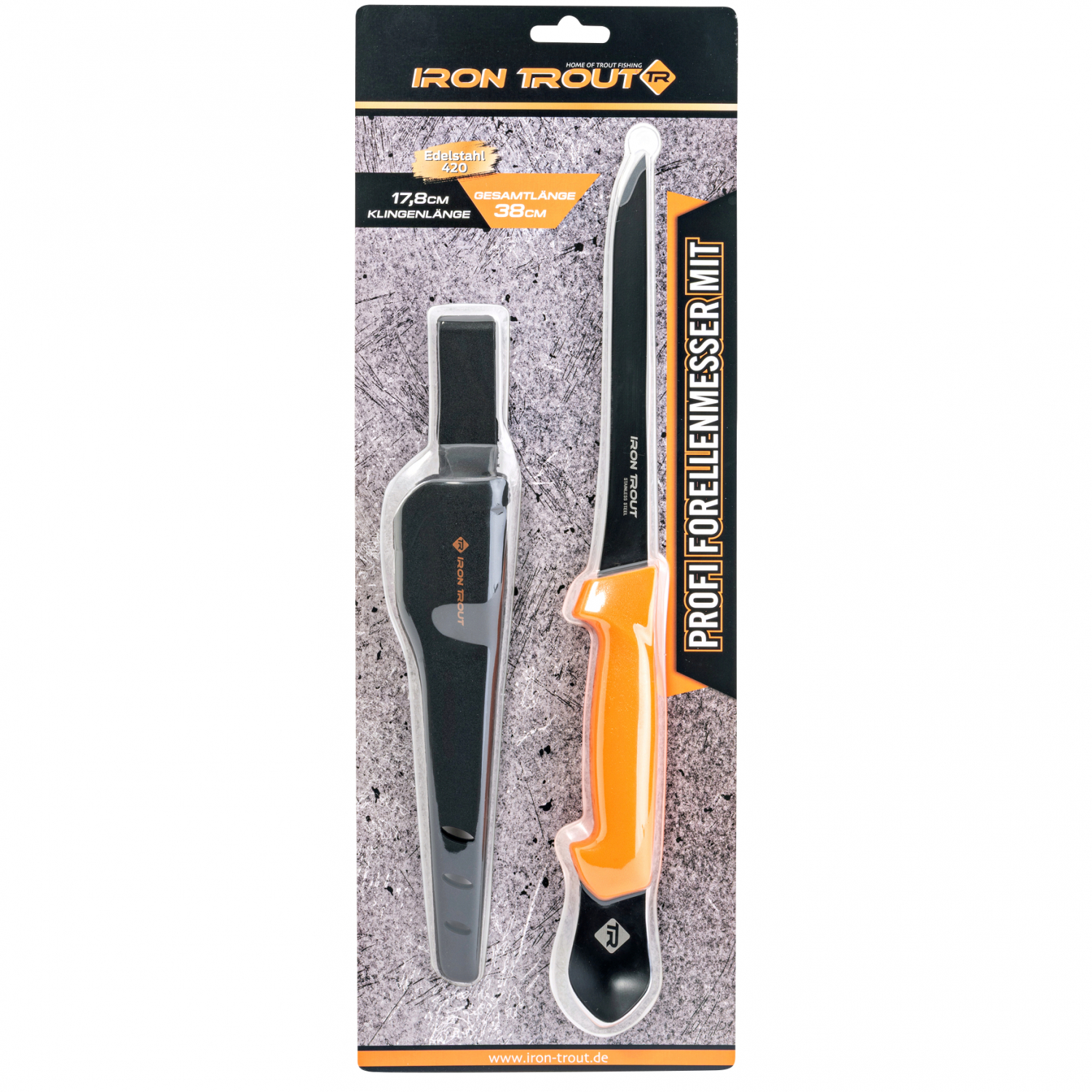 Iron Trout Profi Forellenmesser