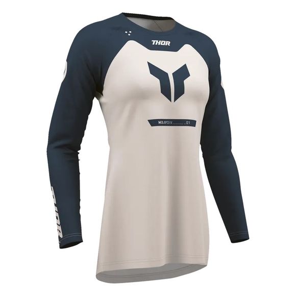 Thor Ride threat cross jersey - woman 2025 - yellow / orangeRef: TO3235
