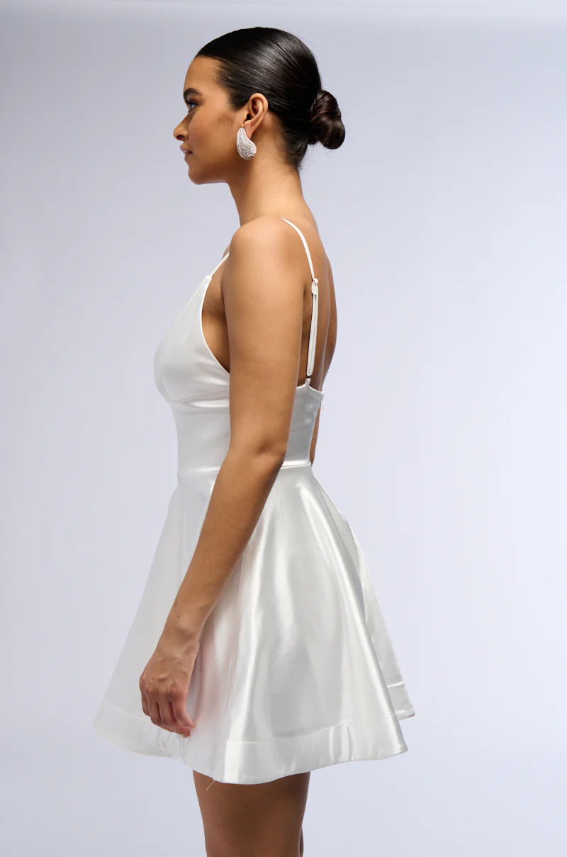 Serena Satin Mini Dress