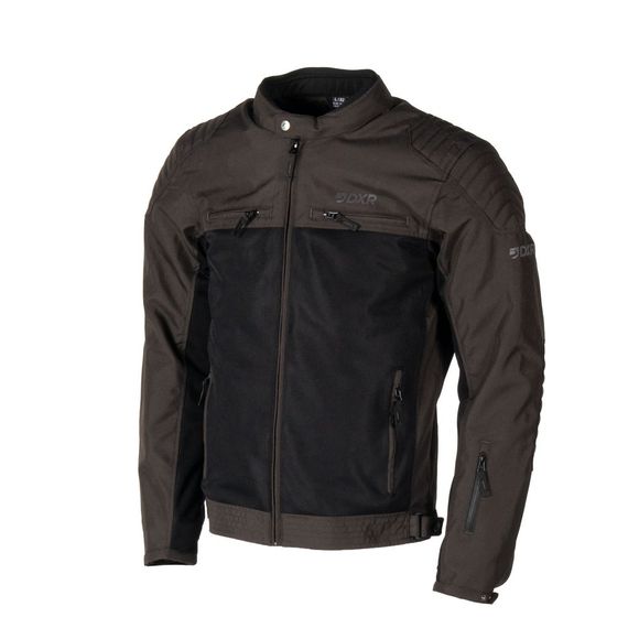Dxr Swizzle Tex Motorcycle Jacket - Brown / BlackRef: DXR0336