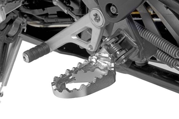 Touratech Works footrest - low position - SilverRef: Trt00335A / 01-045-5316-0