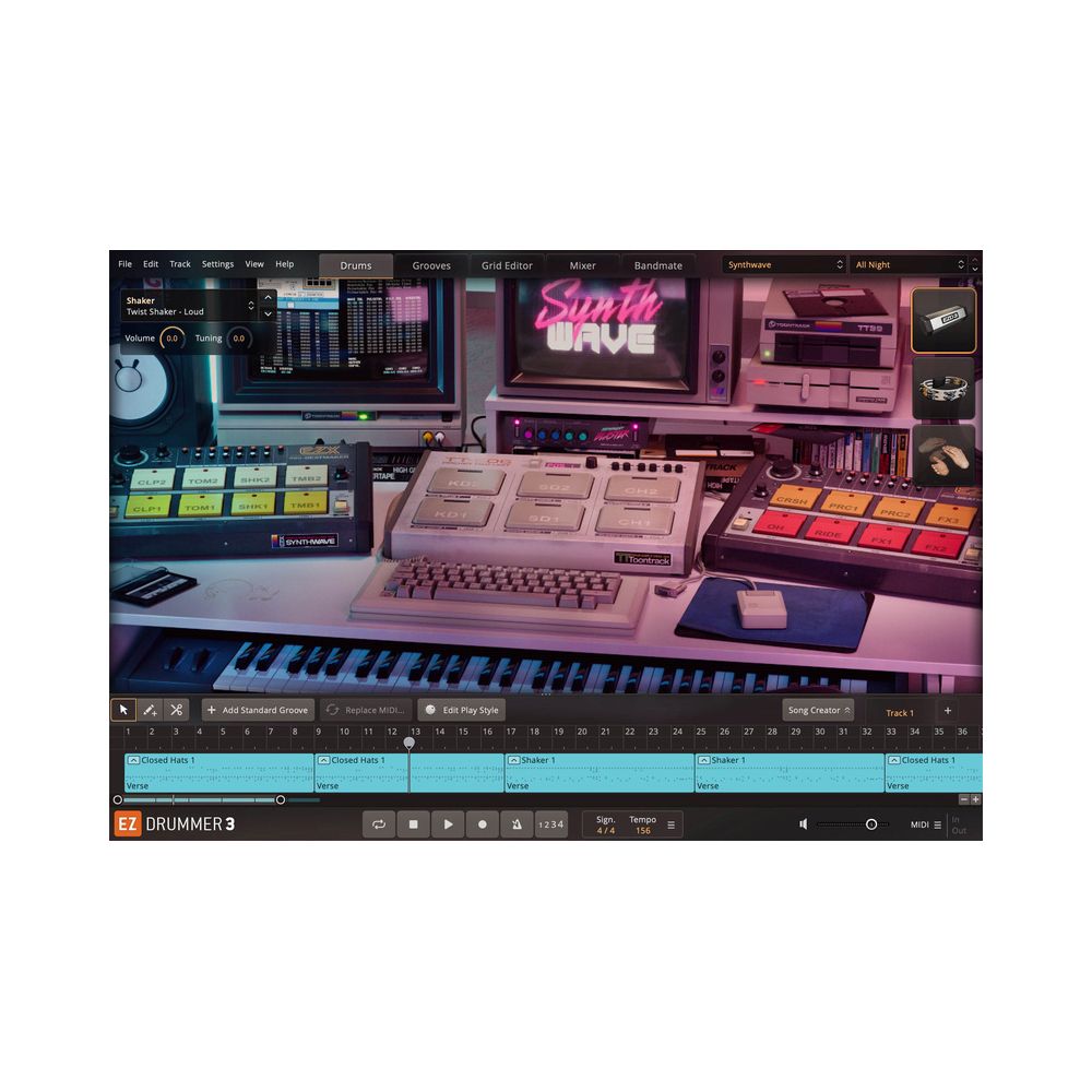 Toontrack EZX Synthwave – Thomann Ireland