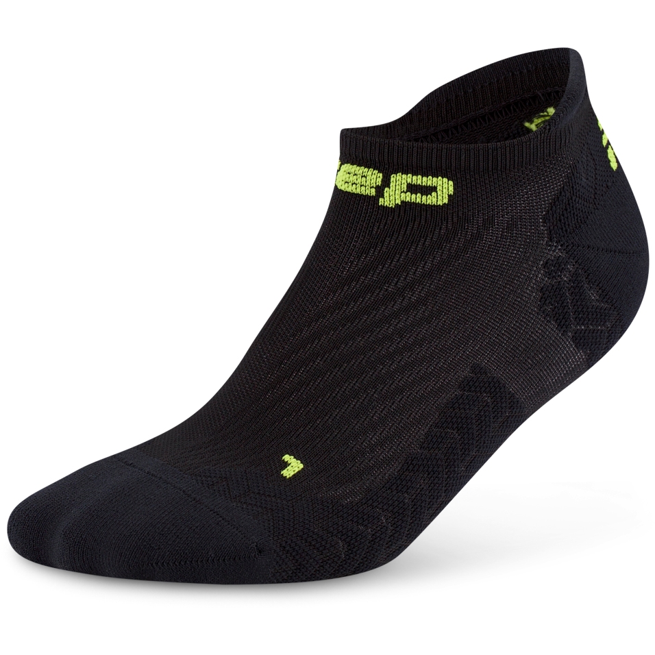 CEP Core Run Ultralight No Show Compression Socks Men - black