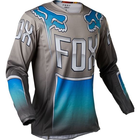 Fox 180 CNTRO cross jersey - BLUE GRAY 2023 - Blue / GrayRef: FX3542
