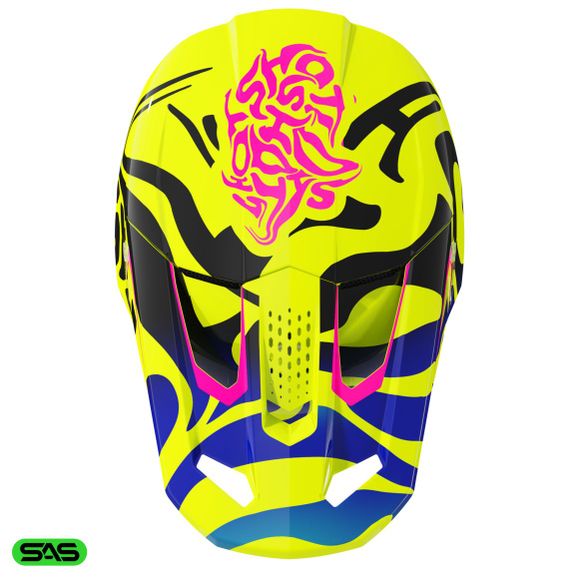 Casque cross Shot SPEED ENFANT GHOST - Noir / JauneRef : SO3042