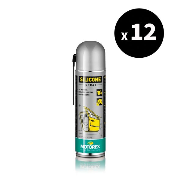 Motorex maintenance product Silicone cleaner - Spray 500 ml x12 UniversalRef: Mx00183A / 3062634