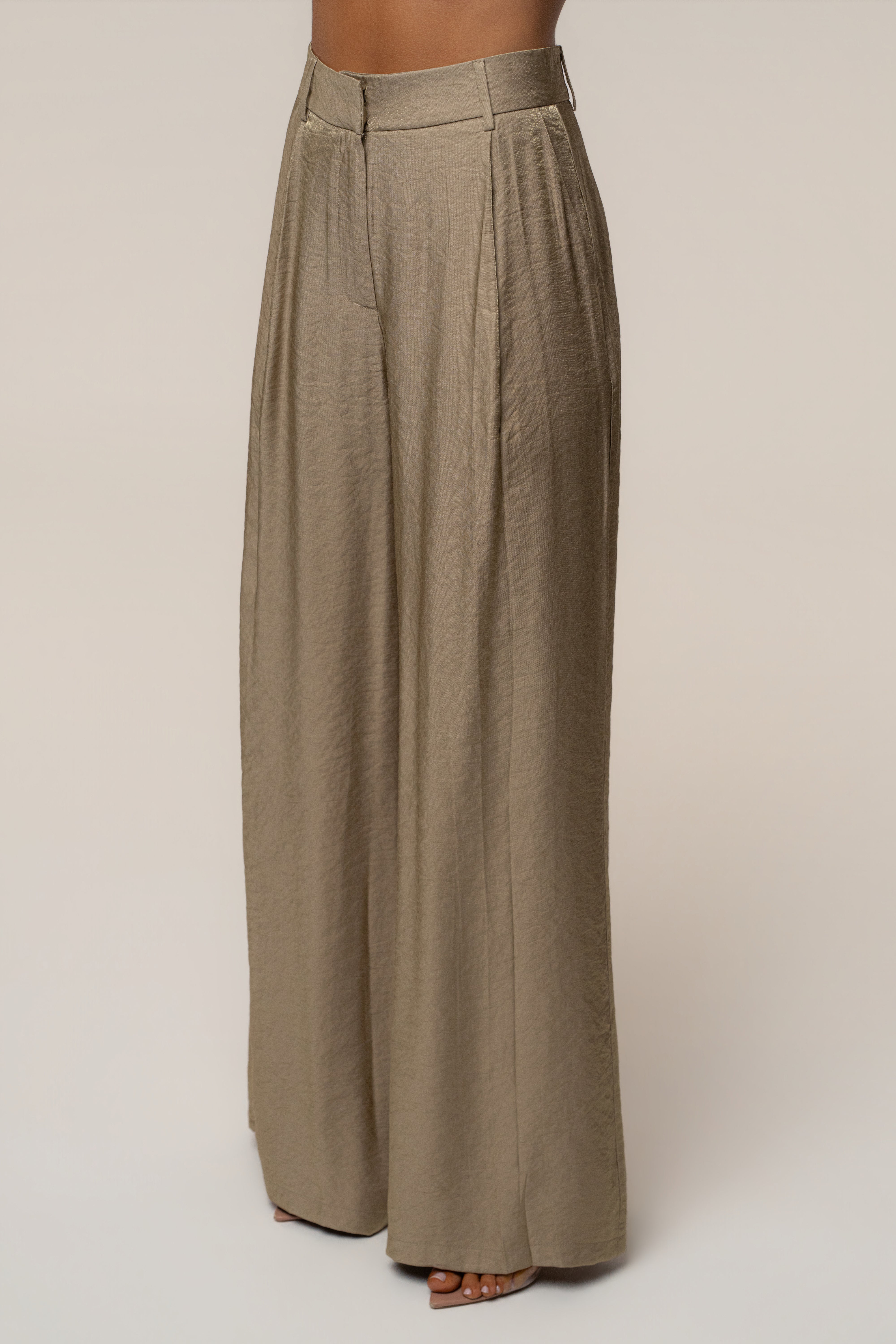 Olive Monaco Wide Leg Pant