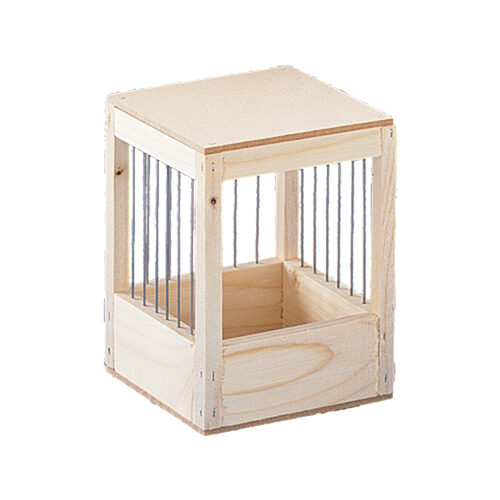 Nobby Aviary Nest Box - Wood - 11 x 11 x 14 cm