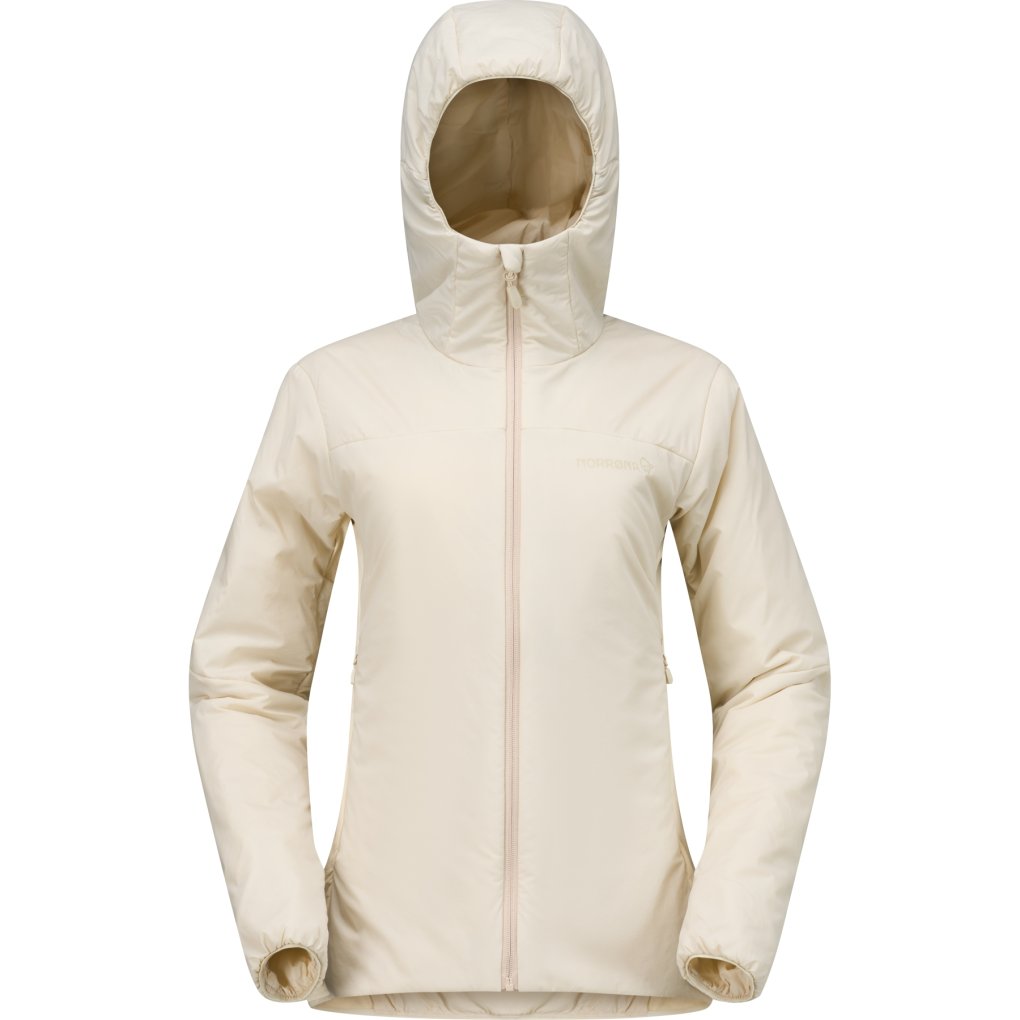 Norrona femund thermo60 Zip Hood Jacket Women - Oatmeal