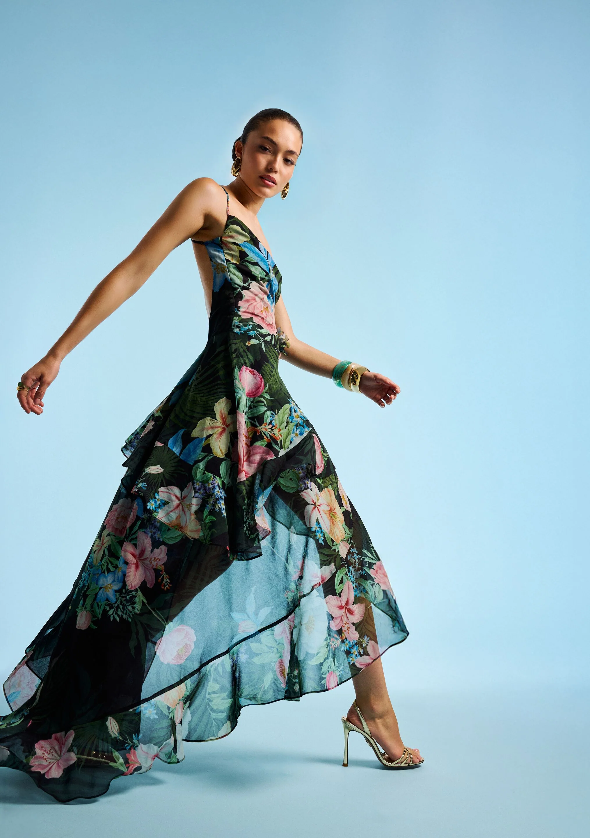 Samara Silk Chiffon Dress